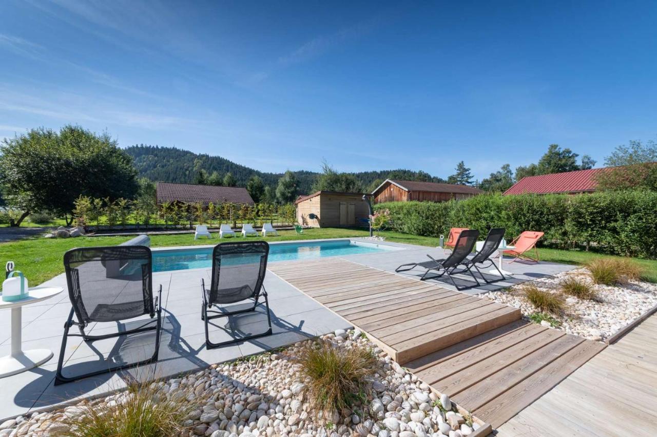 Chalet du Bien-être 15p. Piscine,Spa, Hammam,Pétanque,Basket Gérardmer Esterno foto